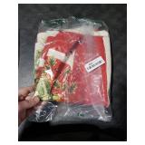 4TH Emotion Christmas Pillow Covers 18x18 Set of 4 Red White Farmhouse Xmas Decorations Snowman Deer Joy Winter Holiday Decor Throw Cushion Case for Home Couch S24C04