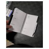 2026 Pocket Planner/Calendar - 2026 Planner from January 2026 - December 2026, Planner 2025 with 12 Tabs, Twin-Wire Binding, Inner Pocket, 3.75 x 6.75, Black