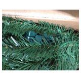 Pre-lit 2ft Small Christmas Tree, Leeheeyee Artificial mini Christmas Tree with 50 LED Lights, Battery Operated Tabletop Xmas Tree with Burlap Base for Table Desk Home Christmas Decor