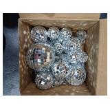 MTLEE Disco Balls Decorations Assorted Size Party Decor Disco Ball Ornaments Mirror Mini Large Hanging with Rope for Wedding Festival Stage Prop