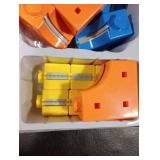 KlickRail Electric Train Set Flexible Race Track for Kids 4 6 7 8, 48 Pcs Car Track for Toddlers 3-5, Building Toy Train Track Gravity-Defying 3D Embedded Layouts & Motorized Car, STEM Learning Gift N