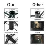 Christmas Tree Stand for Artificial Tree Folding Stand, Replacement Xmas Tree Stand Base for 4 Ft to 7.5 Ft Artificial Trees,Fits 0.5-1.25 Inch Tree Pole MISSING TWO TREE SCREWS