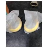 19mm Oval Flanges Shields Compatible with Medela Pumps, Replacement Parts for Pump in Style, Symphony, Swing Maxi, Harmony and Personalfit Flex Breast Pump Accessories