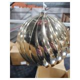 8in Large Christmas Ornaments Champagne Shatterproof Christmas Ball Ornaments Giant Hanging Balls Mercury Decorations for Holiday