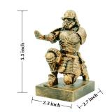 WOKHACH Executive Samurai Pen Holder Personalized Desk Accessory,Mobile Phone & Key Holder,Pencil Holder,Device Gift for Medieval Enthusiasts BROKEN HAND