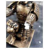 WOKHACH Executive Samurai Pen Holder Personalized Desk Accessory,Mobile Phone & Key Holder,Pencil Holder,Device Gift for Medieval Enthusiasts BROKEN HAND