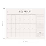 Jotsome Desk Calendar 2026, Large Desk Pad Calendar From Now to December 2026 22x17 inch, Desk Blotter Calendar for Home and Office, Easy Planning, Gift for the Holidays
