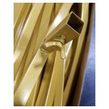 Wokceer 7.2 FT Wedding Arch Backdrop Stand, Gold Metal Arch Backdrop Stand for Wedding Ceremony Birthday Party Bridal Baby Shower Photo Booth Garden Floral Balloon Arches Decoration