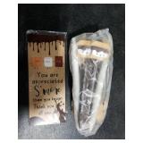 Sayglossy 12 Sets Smores Gifts Bulk Employees Valentines Appreciation Inspirational Marshmallow Pens Tags Thank You Party for Teacher Nurse Team Staff Coworkers Groups Office