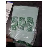 Leather Round Table Washable Placemats, Black Thick Faux Leather Heat Resistant Wedge Table Placemat, Waterproof Non-Slip Easy to Clean Place mat for Kitchen Coffee Dining Room Table Set of 6