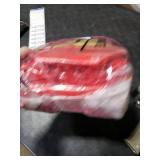 Wesnoy 48 Pcs Christmas Gift Bags Bulk 10 x 8 x 4 Inch Red Gold Goodies Bags Reusable Non Woven Christmas Party Favors Candy Treat Totes with Handles for Holiday Gift Birthday Party Supplies