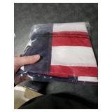 American Flag for Outside Heavy-Duty US Flag with Embroidered Stars Reinforced Material USA Flag Built for Outdoors Sewn Stripes UV Protection Brass Grommets (3x5 ft)