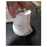 Portable Mini Humidifier, 500ml Small Cool Mist Humidifier, USB Personal Desktop Humidifiers for Baby Bedroom Travel Office Home, Auto Shut-Off, 2 Mist Modes, Super Quiet, White