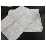 Comfort Spaces 100% Cotton Sheets Queen, Breathable, Naturally Cool Cotton Sheets, Soft Cotton Bed Sheets with 14 Elastic Pocket Fits up to 16 Mattress, All Seasons Sheet Set, Adelia Gray 4 Piece