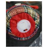 Sancodee Christmas Table Decorations, 2 Pcs Snowman with Warm White LED Lights, Xmas Table Top Snowmen Decor for Winter Home Kitchen Mantle Room Office Holiday Party