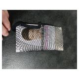 Sabosi Long Wavy Black White Wigs for Women 26 Inch Middle Part Curly Wavy Wig Natural Looking Synthetic Heat Resistant Fiber Wig for Daily Party Use