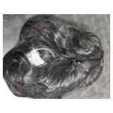 Sabosi Long Wavy Black White Wigs for Women 26 Inch Middle Part Curly Wavy Wig Natural Looking Synthetic Heat Resistant Fiber Wig for Daily Party Use