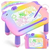 MEJCFARI Toddler Toys 3,Magnetic Drawing Board Baby Toys,Toddler Girl Boy Toy Writing Doodle Board,Learning Educational Kids Toy 3 Year Old Girls Boys Christmas Birthday Gifts SCREEN IS DENTED