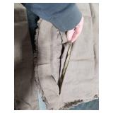 MIULEE Pack of 2 Thick Textured Couch Throw Pillow Covers, Coco Brown Decorative Pillow Covers 20x20, Neutral Linen Cushion Cases for Sofa Bed Living Room Modern Farmhouse Home Decor, No Filling