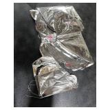 Silver Happy Birthday Banner Balloon Aluminum Foil 16 Inch Letter,10 Inch Five Pointed Star Four Pointed Star Suitable for Kids, Men, Women, Boys and Girls Party Decoration Supplies