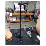 REHAND Walking Cane for Men & Women - Foldable, Adjustable, Lightweight, Self Standing Pivot Walking Cane, Soft Handle Grip, with Travel Bag, Walking Sticks for Seniors & Adults (Black)