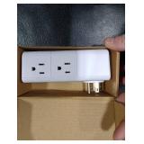 USB Multi Plug Outlet Extender - YISHU Surge Protector with Rotating Plug, 6 AC Plug Extender with 3 USB Ports, 3-Sided Swivel Power Strip Best Ideal Stocking Stuffers for Adults