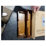 Fibogollo 2 Pack Bamboo Bed Tray Table with Folding Legs,Breakfast Trays,Serving Tray for Food and Snack,Laptop Trays for Working(Brown)