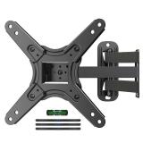 Suptek Full Motion TV Monitor Wall Mount for Most 13-42 Inch LED LCD Flat Curved Screen TVs & Monitors, Articulating Arms Swivel Tilt Extension Rotation, Max VESA 200x200mm up to 44lbs, MA1345