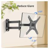 Suptek Full Motion TV Monitor Wall Mount for Most 13-42 Inch LED LCD Flat Curved Screen TVs & Monitors, Articulating Arms Swivel Tilt Extension Rotation, Max VESA 200x200mm up to 44lbs, MA1345