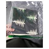 PANDICORN Christmas Pillow Covers 18x18 Set of 2, Black Christmas Decor Throw Pillow Cases, Outdoor Modern Farmhouse Xmas Decorations Winter Holiday Decorative Cushion Cases for Sofa Couch Porch