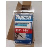 Tapcon 5033613 1.75 in. Star Flat Head Concrete Screws, 6 Pack