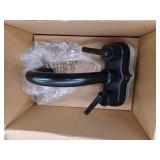 Glacier Bay Cartway 4 in. Centerset 2-Handle High-Arc Bathroom Faucet in Matte Black