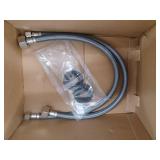 Glacier Bay Cartway 4 in. Centerset 2-Handle High-Arc Bathroom Faucet in Matte Black