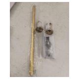 Glacier Bay Dorind 18 in. Wall Mounted Towel Bar in Brushed Gold