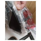 Hukoro 36-in 4 Light Matte Black Industrial Bathroom Vanity Light