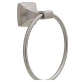 Delta Portwood Towel Ring in SpotShield Brushed Nickel