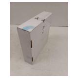 BWE 1-Spray Pattern 2.5 GPM 10 in. Wall Mount Fixed Shower Head in Brushed Nickel