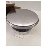 DuraVent DuraPlus 6DP-VC 6-Inch Stainless Steel Round Chimney Cap  Silver