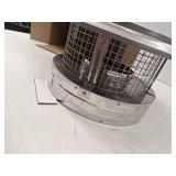 DuraVent DuraPlus 6DP-VC 6-Inch Stainless Steel Round Chimney Cap  Silver