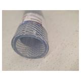 2 in. I.D. x 2-1/2 in. O.D. x 2 ft. Clear Braided Vinyl Tubing