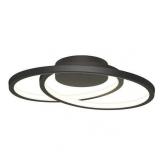 Artika Salto Integrated LED Flush Mount Black