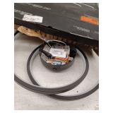 Artika Salto Integrated LED Flush Mount Black