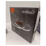 Artika Salto Integrated LED Flush Mount Black