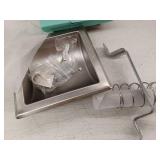 Modern Stainless Steel Recessed Toilet Paper Holder