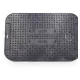 15x10 inch Water Meter/Valve Box Black Lid
