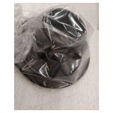 2-inch Matte Black Shower Drain Base Flange