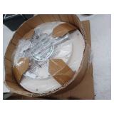 Artika Aiden Modern Flush Mount Ceiling Light Fixture  White