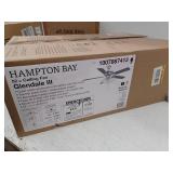 Glendale III 52 in. LED Indoor Flemish Brass Ceiling Fan with Light and Pull Chains