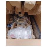 Glendale III 52 in. LED Indoor Flemish Brass Ceiling Fan with Light and Pull Chains