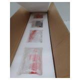 Cadoc 31.5 in. 4-Light Chrome Vanity-Light with Gloss Opal Glass Shade